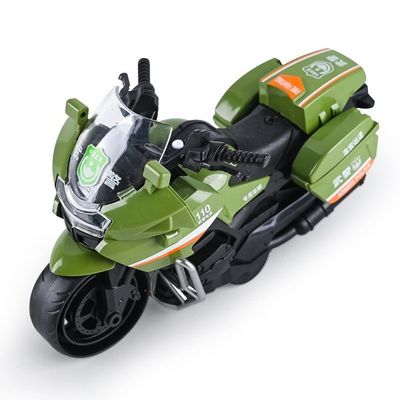 Motorcycle Toy [Motorbike Model Showpiece for Boys, Gift for Kids]_img_3