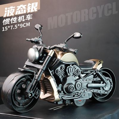 Motorcycle Toy [Motorbike Model Showpiece for Boys, Gift for Kids]_img_8