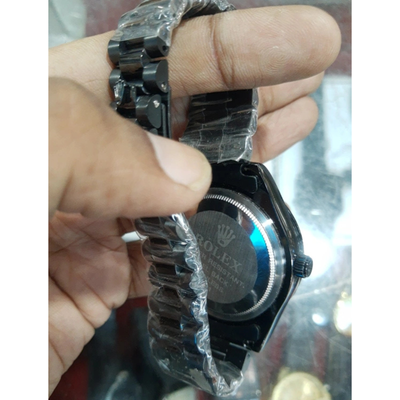Rolex Quartz Movement Stainless Steel Analog Watch for Men_img_4