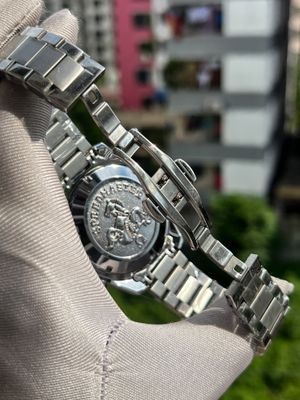 Omega Speedmaster Black Dial Silver Case Semi AAA Grade_img_2