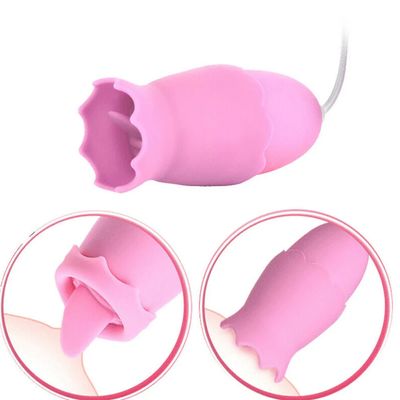 12 Modes Tongue Licking Vibrating Love Egg USB Plug G-spot Vagina Massage Vibrator Oral Clitoris Stimulator Sex Toys for Women_img_3