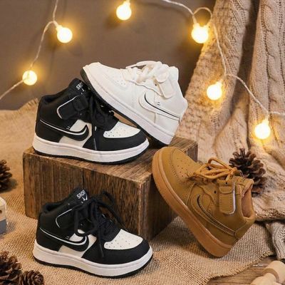 Kids High Top Iconic Style Breathable Sneakers (1 to 5 years)