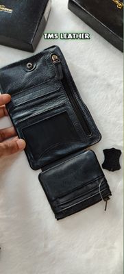 লাক্সারী ১০০% চামড়ার মানিব্যাগ_img_4