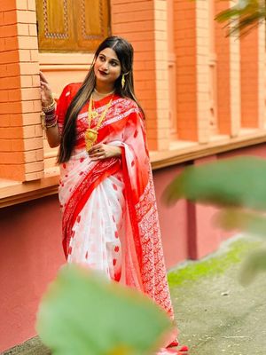 চান্দেরী সিল্ক ডিজিটাল প্রিন্ট শাড়ি_img_1