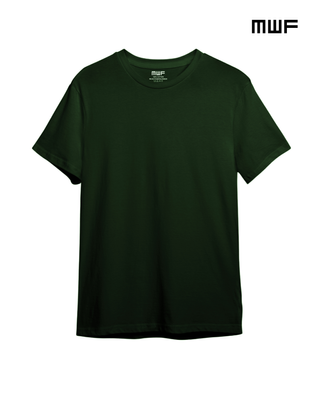 Green Colour Premium Solid T-Shirt || Tees ||_img_1