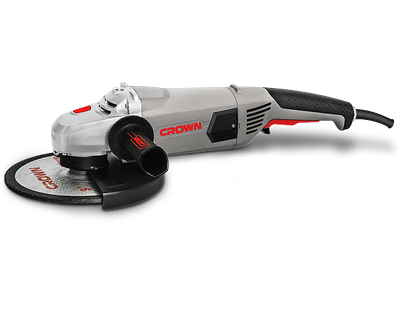 CROWN 9" Professional Angle Grinder, 2600W, 180mm, Rear switch; CT13489 - 230_img_0