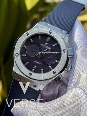 Hublot classic fusion silicon blue_img_0