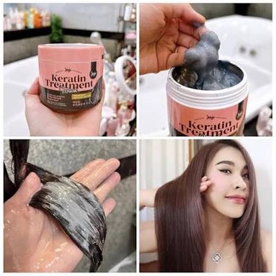 Joji Charcoal KeratinTreatment Hair Mask 300ml_img_1