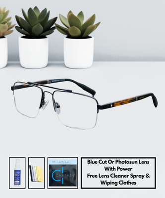Cartier Stylish Half Rim Eyeglasses_img_0
