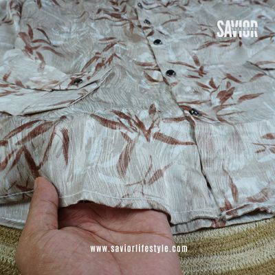 Sahara Leaf - Full Sleeve Party Wear Print Shirt_img_1