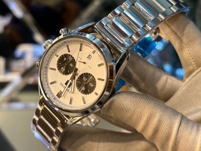 Tag Heuer Carrera White Dial Chain_img_0