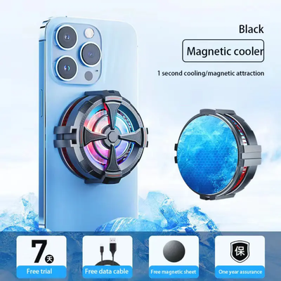 AL-12 Magnetic and Cllip Semiconductor Cooling Mobile Phone Radiator Cooler for Gaming Tablet Cooler_img_4