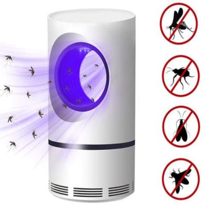 Vortex USB Mosquito Lamp Physical Silent Mosquito Killer - White_img_0