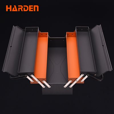 HARDEN 17" Steel Tools Box, Professional 5 Draw  Metal Tools Box (420x200x205mm); 520202_img_1