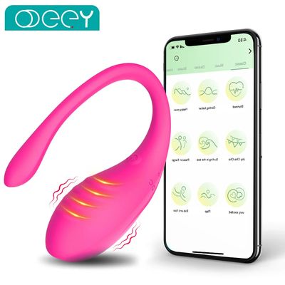 9 Speed APP Controlled Vaginal Vibrators G Spot Anal Vibrating Egg Massager Wearable Stimulator Adult Sex Toys for Women Couples_img_0