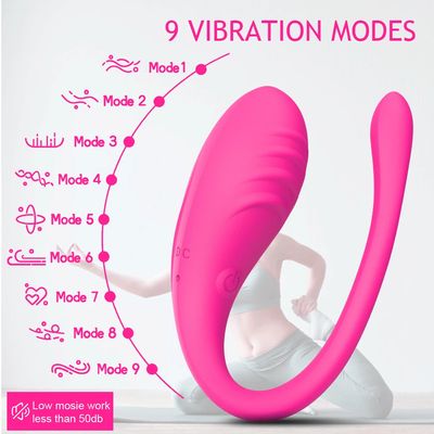 9 Speed APP Controlled Vaginal Vibrators G Spot Anal Vibrating Egg Massager Wearable Stimulator Adult Sex Toys for Women Couples_img_5
