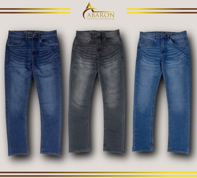 JEANS PANT -Light Blue - Dark Blue & Dark Ash Wash Denim - 253070_img_0