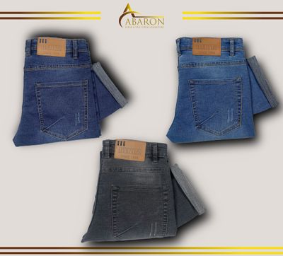 JEANS PANT -Light Blue - Dark Blue & Dark Ash Wash Denim - 253070_img_2