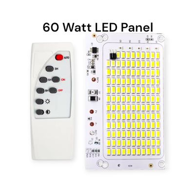 60W 3.7V Solar LED Outdoor Light | Integrated 5730 High Brightness Beads | Light Panel Control_img_0