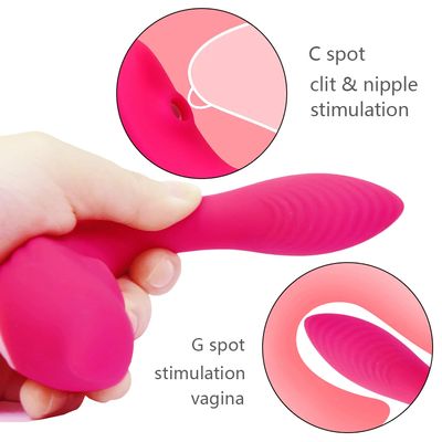 Wireless Remote Sucking Vibrator Wearable U Shaped Dildo Oral Sex Clit Massager Dual Stimulation Adult Couple Sex Toys for Women_img_3