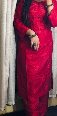 কটন এম্ব্রয়ডারি রেডিমেড টু-পিস_img_1