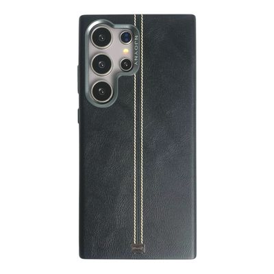 Jazz Retro Car Line Leather Magnetic Case For Samsung_img_2