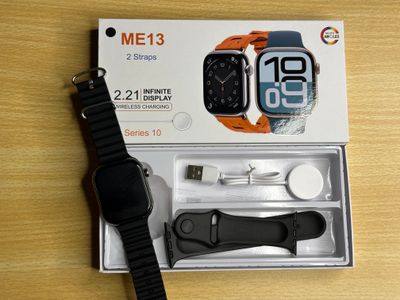 ME13 Smart Watch Series 10 – 2.21" Infinite Display, Wireless Charging (2 Straps)_img_1