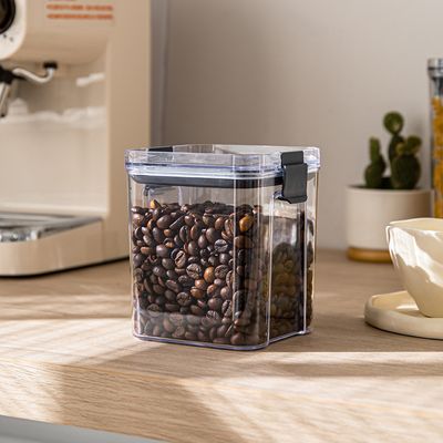BPA-Free Clear Plastic Stackable Storage Containers with for Kitchen Pantry and Refrigerator Organization, Pasta, Flour_img_2
