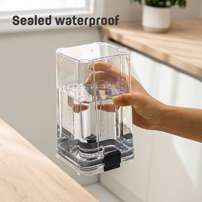 BPA-Free Clear Plastic Stackable Storage Containers with for Kitchen Pantry and Refrigerator Organization, Pasta, Flour_img_11