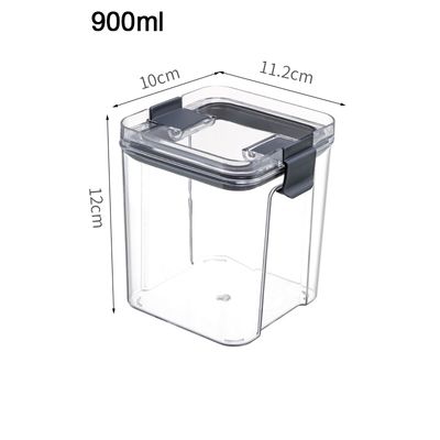 BPA-Free Clear Plastic Stackable Storage Containers with for Kitchen Pantry and Refrigerator Organization, Pasta, Flour_img_15