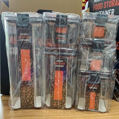 BPA-Free Clear Plastic Stackable Storage Containers with for Kitchen Pantry and Refrigerator Organization, Pasta, Flour_img_18