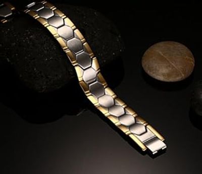 【3C VictoryEagle】Vinterly Football for Men Gold-silver color Energy Germanium_img_1
