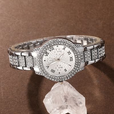 Elegant 6-Piece Ladies Quartz Watch Set with Bracelet_img_4