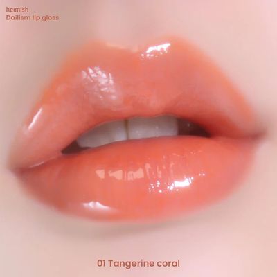Heimish Dalism Liquid Lip Gloss 4g – #01 Tangerine Coral_img_1