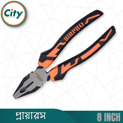 ৮ ইঞ্চি কম্বিনেশন প্লায়ারস প্রো কুয়ালিটি কালো নিকেল ক্রোমিয়াম স্টিলের পেশাদার মানের হেভি প্লাস_img_2