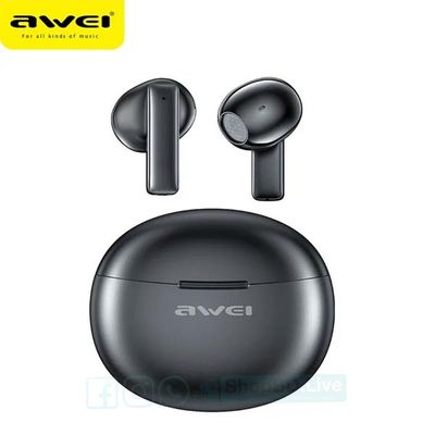 Awei T87 TWS Wireless Bluetooth Earbuds | 20H Playtime, Low Latency, High Bass | Price in BD_img_0