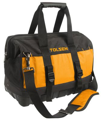Tolsen 16" Tool Bag Industrial Rigid Frame with Adjustable Shoulder Strap Model: 80103 add me_img_3