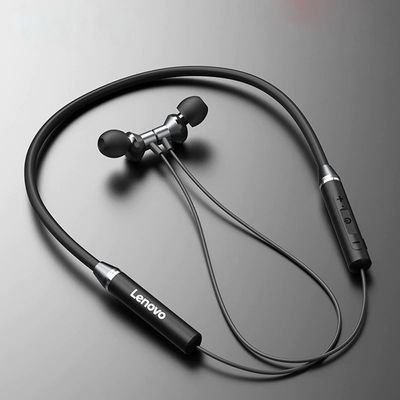 Lenovo HE05 Neckband (Original)- Black Color_img_4