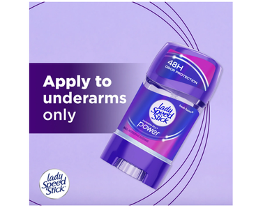 Lady Speed Stick Invisible Dry Power Antiperspirant Deodorant Gel (Fresh Fusion), 65g_img_2