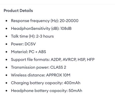 Inpods 12 TWS Wireless Pop-ups Bluetooth 5.0 Earphone Headset super clear sound Earbuds for iOS & Android_img_4