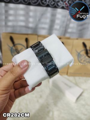 Curren 8106 Gents Chain Watch- Black Dial- Black Bezel- Black Chain- TF Code CR282CM_img_13