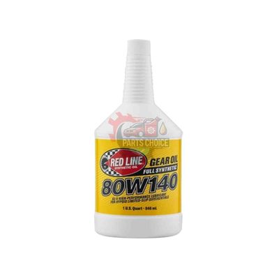 RED LINE 80W-140 FULL SYNTHETIC GL-5 GEAR OIL 946ML_img_0