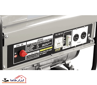 CROWN 2KW Professional Gasoline Generator, 2KW, Hand start, 220V; CT34012_img_1