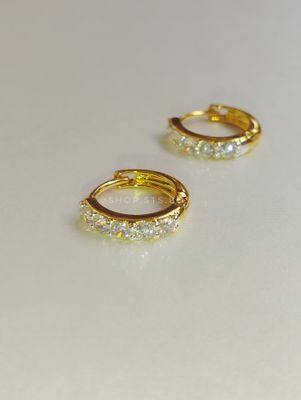 Paula Hoop earrings 1.2 cm_img_2