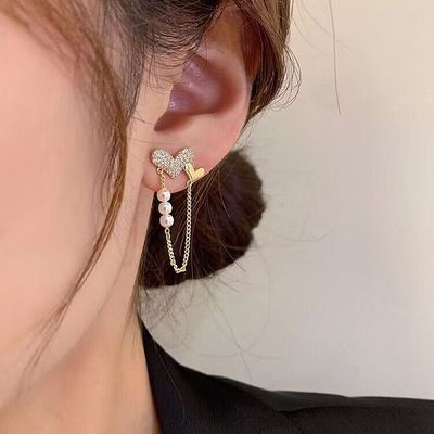 heart stone earring 😍_img_1