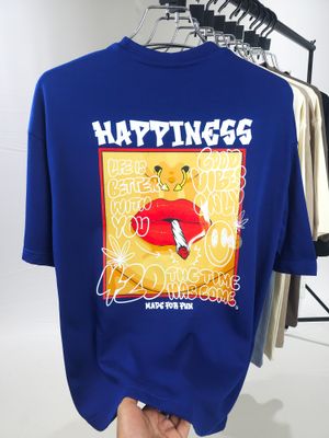 Happiness Drop Shoulder Men T-shirt