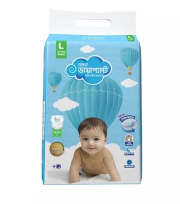 Bashundhara Diapant Baby Diaper L 9-14 kg 34 pcs_img_0