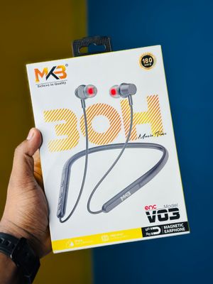 MKB V03 Magnetic Waterproof ENC Wireless Neckband_img_2