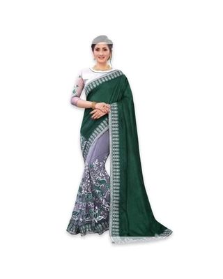ইন্ডিয়ান জর্জেট শাড়ি ব্লাউজ পিস সহ_img_20