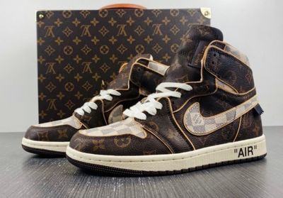 Louis Vuitton x Air Jordan 1 (Mirror Copy)_img_4